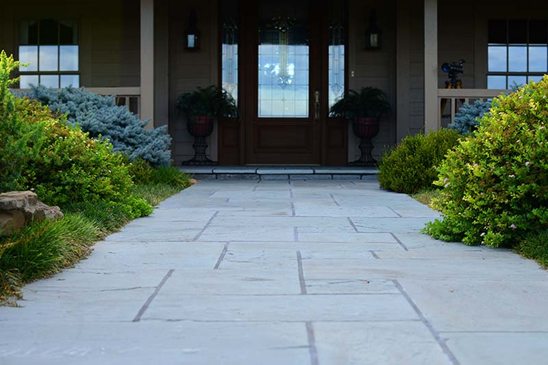Stone and paver patio hardscapes in Knoxville.