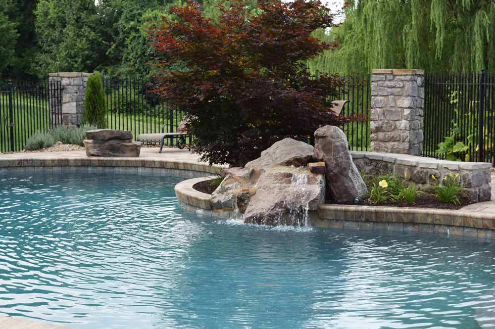Swimming Pool Water Feature